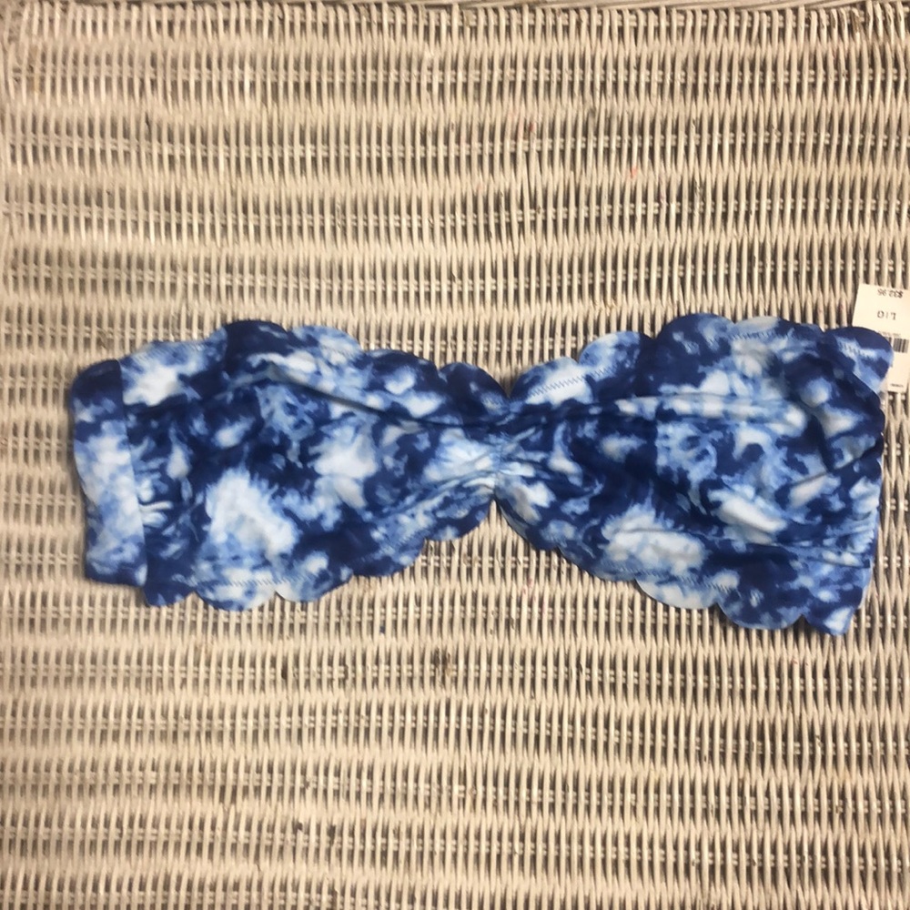 Blue Tie-dye bikini